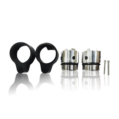 Adjustable Handle Riser for R15 V3 Motorbike | Enhances Comfort and Control | Height Riser Clamp Compatible with R15-Black - Moto Genius