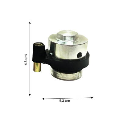 Adjustable Handle Riser for R15 V4 Motorbike | Enhances Comfort and Control | Height Riser Clamp Compatible with R15-Black Silver - Moto Genius