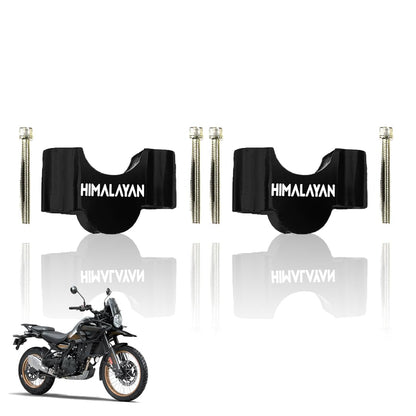 Adjustable Handle Riser for RE Himalayan 450 Motorbike | Enhances Comfort and Control | Height Riser Clamp Compatible with RE Himalayan 450-Adjustable - Moto Genius