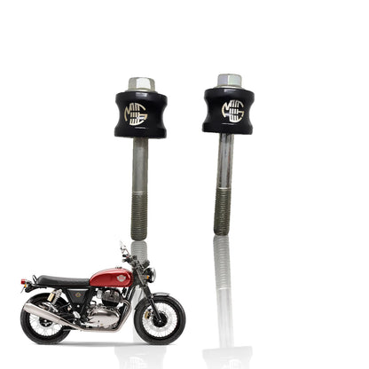 Adjustable Handle Riser for RE Interceptor Motorbike|Enhances Comfort and Control | Height Riser Clamp Compatible with RE Interceptor-Black - Moto Genius