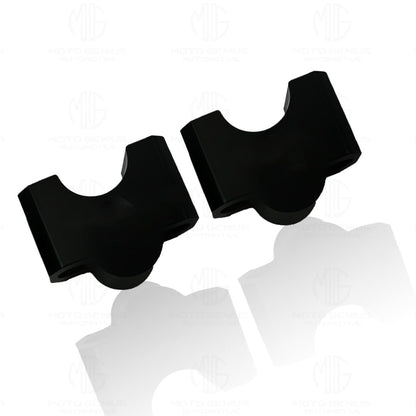 Adjustable Handle Riser for TVS Raider Motorbike | Enhances Comfort and Control | Height Riser Clamp Compatible with TVS Raider-Black - Moto Genius