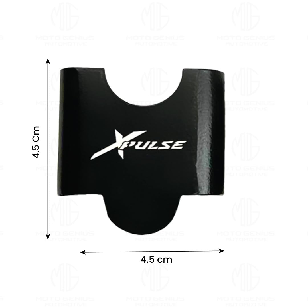 Adjustable Handle Riser for Xpulse Motorbike | Enhances Comfort and Control | Height Riser Clamp Compatible with Xpulse-Black - Moto Genius