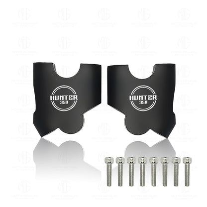 Adjustable Handle Riser Hunter |Enhances Comfort and Control | Height Riser Clamp Compatible with RE Hunter-Angular - Moto Genius