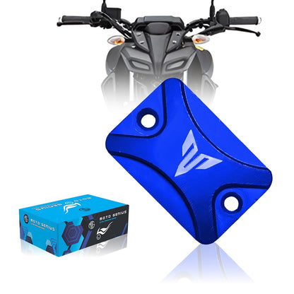 Aluminium Front Brake Fluid Reservoir Cap for MT-15 | CNC Replacement Cover for Disc Brake Master Cylinder, Durable & Rust-Proof Upgrade - Moto Genius