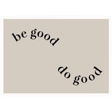 Be good do good Vinyl Sticker Waterproof Decals for Motorcycle, Helmet & Laptop | Edgy Aesthetic Stickers for Bikes and cars - Moto Genius