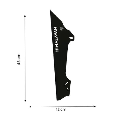 Bike Chain Cover for RE Himalayan 450 | Durable and Lightweight Protector for Optimal Chain Performance | Easy Installation-Black - Moto Genius