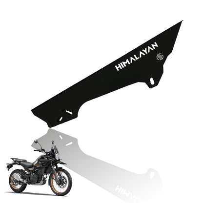 Bike Chain Cover for RE Himalayan 450 | Durable and Lightweight Protector for Optimal Chain Performance | Easy Installation-Black - Moto Genius