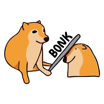 bonk 3D Vinyl Sticker Waterproof Decals for Motorcycle, Helmet & Laptop | Edgy Aesthetic Stickers for Bikes and cars - Moto Genius