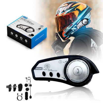 BT35B Helmet Bluetooth V5.4 + EDR Headset – Wireless Motorcycle Commun – Moto Genius