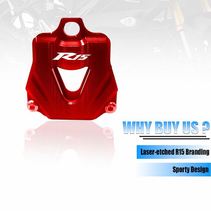 CNC Aluminum Key Shell Case Cover for R15 V1 V2 V3 V4 Motorbike | Premium Protection with Stylish Finish-Red - Moto Genius