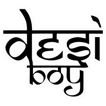 desi boy 3D Vinyl Sticker Waterproof Decals for Motorcycle, Helmet & Laptop | Edgy Aesthetic Stickers for Bikes and cars - Moto Genius