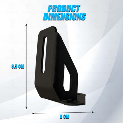 Fog Light Mount Bracket Kit for Triumph Speed 400 | Heavy-Duty Headlight Side Frame Clamp - Moto Genius