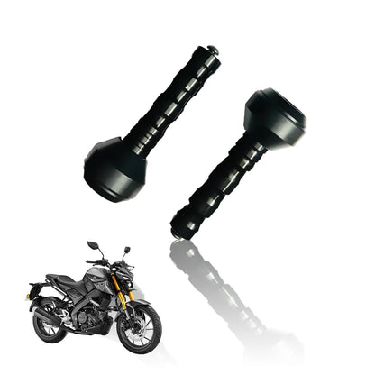 Frame Slider Crash Protection Guard for MT 15 | Premium Motorcycle Protector for Enhanced Safety and Stability | Easy Installation, Durable Design-Black - Moto Genius