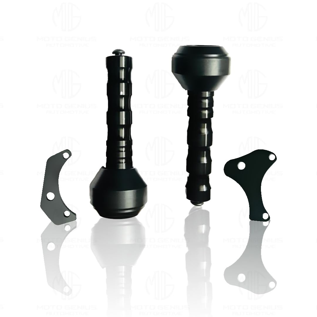 Frame Slider Crash Protection Guard for MT 15 | Premium Motorcycle Protector for Enhanced Safety and Stability | Easy Installation, Durable Design-Black - Moto Genius