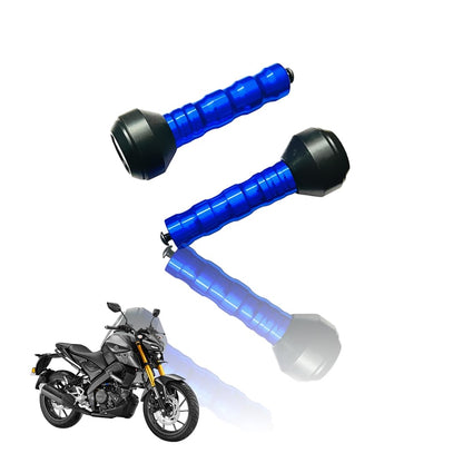 Frame Slider Crash Protection Guard for MT 15 | Premium Motorcycle Protector for Enhanced Safety and Stability | Easy Installation, Durable Design-Blue - Moto Genius