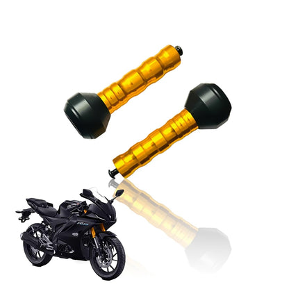 Frame Slider Crash Protection Guard for Yamaha R15 V4 | Premium Motorcycle Protector for Enhanced Safety and Stability | Easy Installation, Durable Design-Yellow - Moto Genius