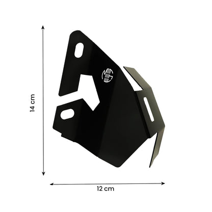 Front Disc Brake Caliper Guard for Himalayan 450 | Premium Durable Protection & Stylish Upgrade for Enhanced Performance-Black - Moto Genius