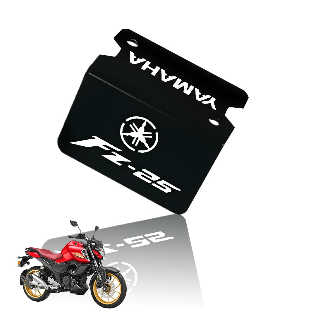 Front Disc Brake Fluid Reservoir Cap for FZ-25 Motorbike | Durable, Leak-Proof Replacement Cover for Enhanced Brake Performance-Black - Moto Genius
