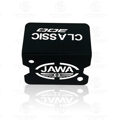 Front Disc Brake Fluid Reservoir Oil Cap for JAWA Classic 300 Motorbike | Replacement for Enhanced Durability and Performance-Black - Moto Genius