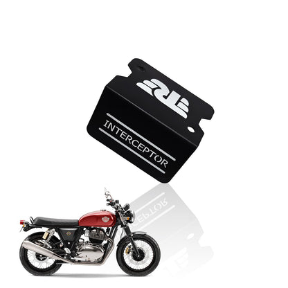 Front Disc Brake Fluid Reservoir Oil Cap for RE Interceptor bike | Replacement for Enhanced Durability and Performance (Pack of 1)-Black - Moto Genius
