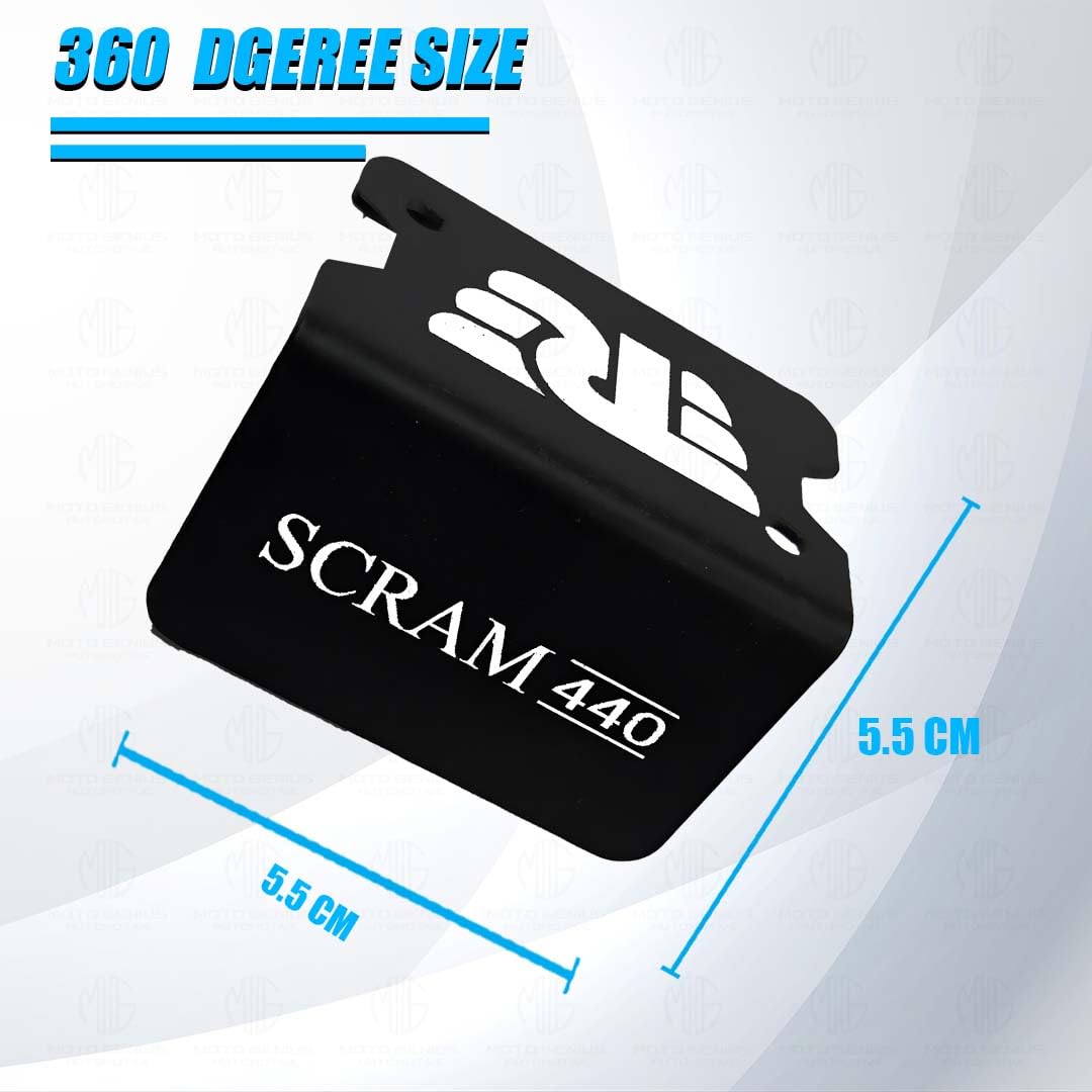 Front Disc Brake Fluid Reservoir Oil Cap for RE Scram 440 Motorbike | Durable Replacement for Enhanced Performance and Leak-Proof Seal - Moto Genius