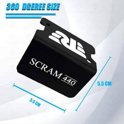 Front Disc Brake Fluid Reservoir Oil Cap for RE Scram 440 Motorbike | Durable Replacement for Enhanced Performance and Leak-Proof Seal - Moto Genius