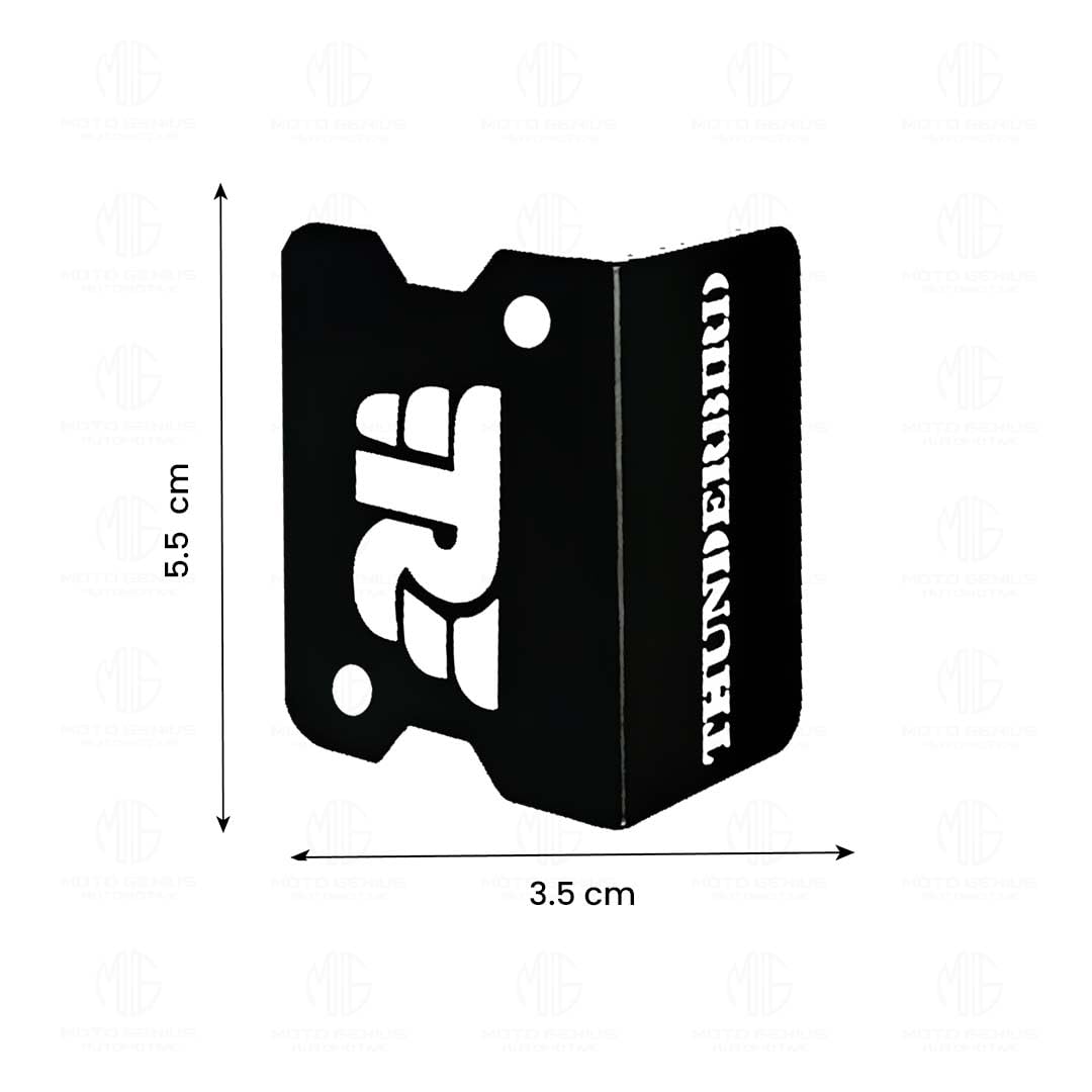 Front Disc Brake Fluid Reservoir Oil Cap for RE Thunderbird Motorbike | Durable Replacement for Enhanced Performance and Leak-Proof Seal-Black - Moto Genius