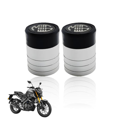 Front Wheel Fork Sliders Crash Protectors for MT 15 | High Strength Crash Protectors for Enhanced Safety-Grey - Moto Genius