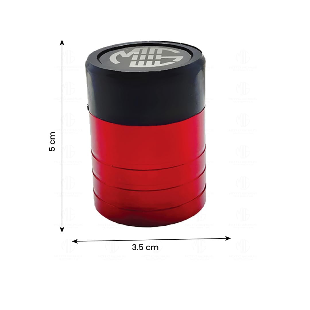 Front Wheel Fork Sliders Crash Protectors | High Strength Crash Protectors for Enhanced Safety-Red - Moto Genius