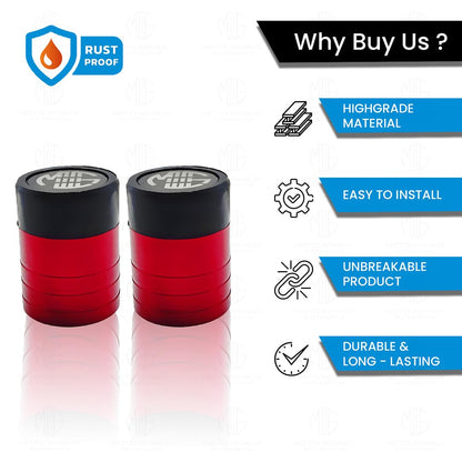 Front Wheel Fork Sliders Crash Protectors | High Strength Crash Protectors for Enhanced Safety-Red - Moto Genius