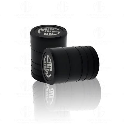 Front Wheel Fork Sliders Crash Protectors | High Strength Crash Protectors for Enhanced Safety-Black - Moto Genius
