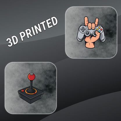 Gaming 3D Vinyl Stickers | Waterproof Fade-Proof Self-Adhesive Decal for Laptop, Mobile Case, Helmet, Bike, Car & Notebook | Multipurpose Gaming Artwork Stickers - Moto Genius