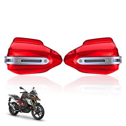 Hand Guards for BMW Motorcycle | Wind Deflectors for Hand Safety and Protection While Riding-Red - Moto Genius