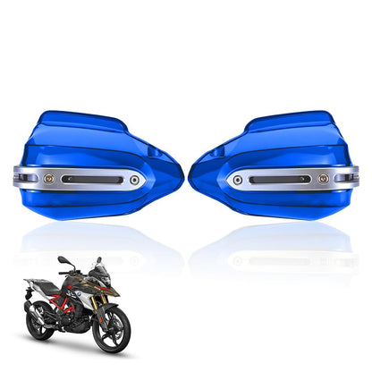 Hand Guards for BMW Motorcycle | Wind Deflectors for Hand Safety and Protection While Riding-Blue - Moto Genius