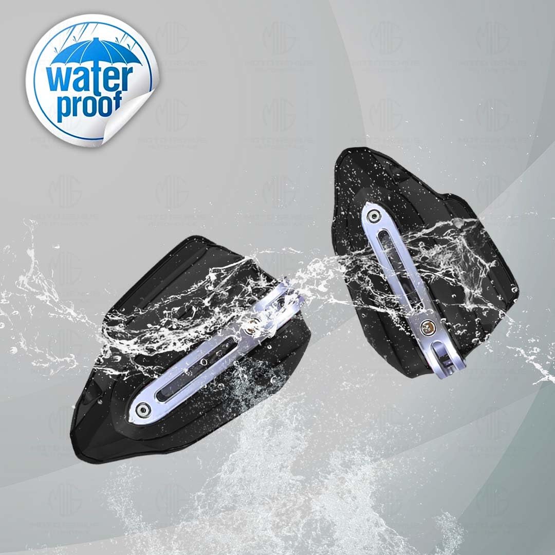 Hand Guards for BMW Motorcycle | Wind Deflectors for Hand Safety and Protection While Riding-Black - Moto Genius