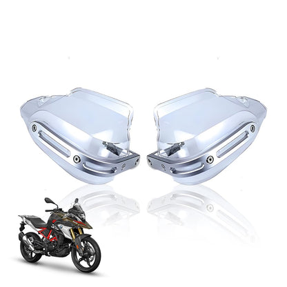 Hand Guards for BMW Motorcycle | Wind Deflectors for Hand Safety and Protection While Riding-Transparent - Moto Genius