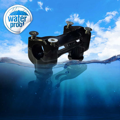 Handle bar Conversion Kit for Pulsar NS160 (Till 2022 Models) (BS4,BS6), NS125 2021-22 Model | Handlebar Height Enhanced Comfort and Control-Black - Moto Genius