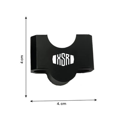 Handle Riser Clamp for XSR 155 Motorbike | Height Adjustable Riser to Enhance Comfort & Control | Compatible with XSR 155 Series Motorcycles-Black - Moto Genius