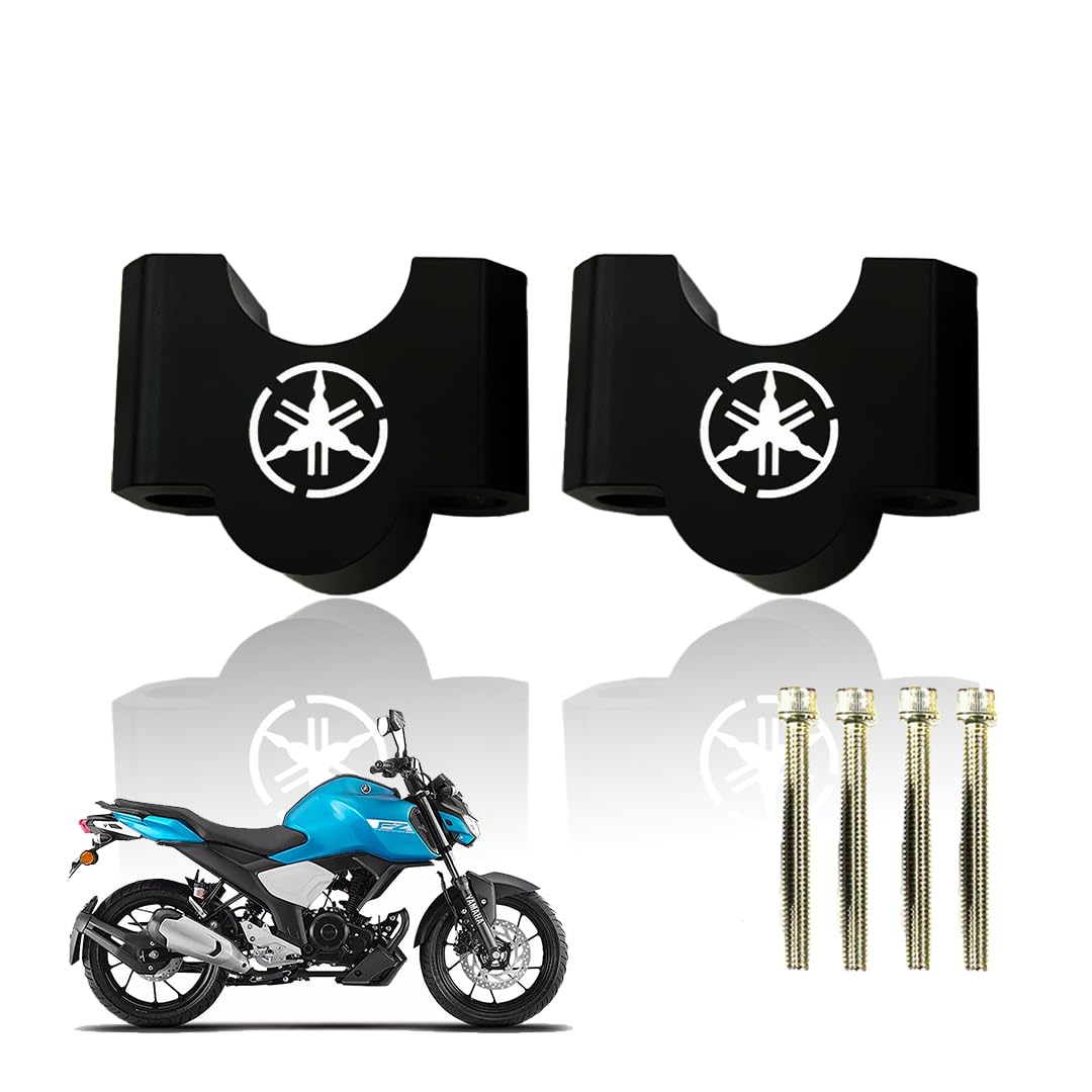 Handle Riser Compatible with FZ Series - Enhance Comfort, Improve Control and Ergonomics,-Black - Moto Genius