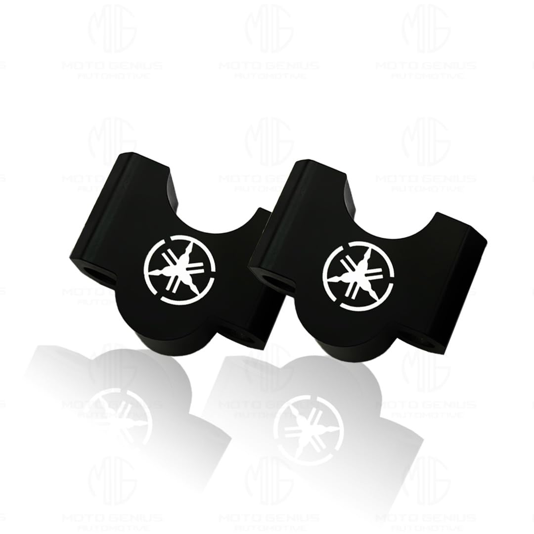 Handle Riser Compatible with FZ Series - Enhance Comfort, Improve Control and Ergonomics,-Black - Moto Genius