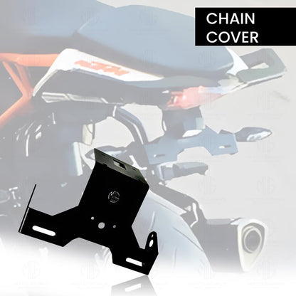 Heavy Metal Tail Tidy Number Plate Holder for KTM RC Duke 125 200 250 390 | License Plate Bracket for Duke & RC-Black - Moto Genius