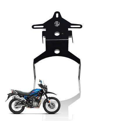 Heavy Metal Tail Tidy Number Plate Holder for Xpulse Motorbike | License Plate Bracket-Black - Moto Genius