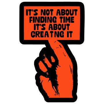 Its not about finding time Vinyl Sticker Waterproof Decals for Motorcycle, Helmet & Laptop | Edgy Aesthetic Stickers for Bikes and cars - Moto Genius