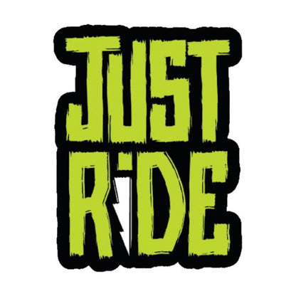 Just-Ride 3D Vinyl Sticker Waterproof Decals for Motorcycle, Helmet & Laptop | Edgy Aesthetic Stickers for Bikes and cars - Moto Genius