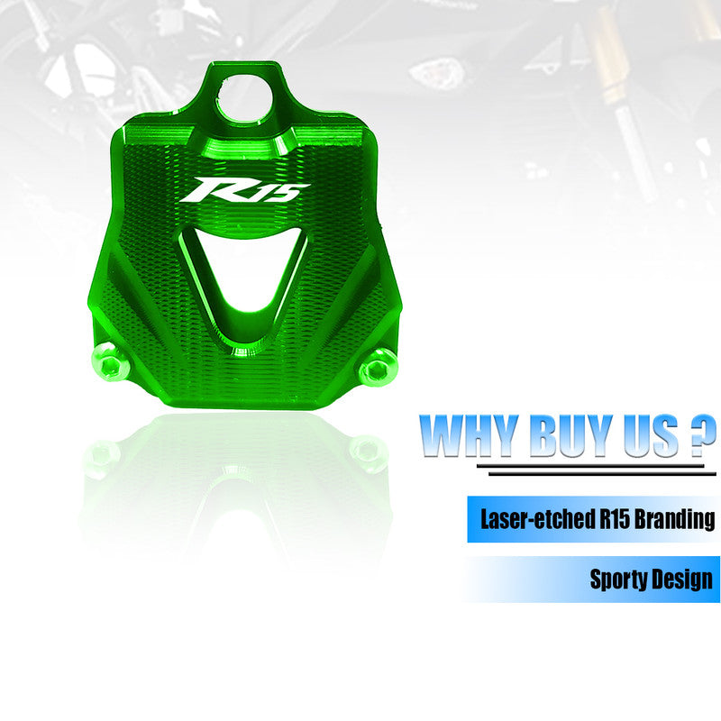 CNC Aluminum Key Shell Case Cover for R15 V1 V2 V3 V4 Motorbike | Premium Protection with Stylish Finish