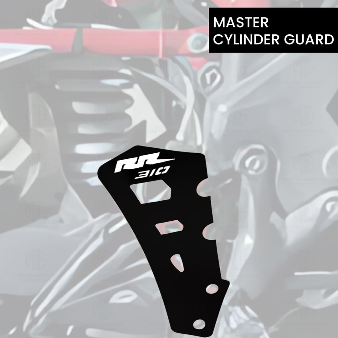 Master Cylinder Guard for RR310 Motorbike | Heavy-Duty, Impact-Resistant Protection for Motorcycle Brake Systems |Durable Metal Construction (Rectangle Shape) - Moto Genius