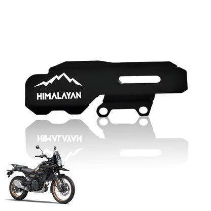 Metal Master Cylinder Guard for RE Himalayan 450 | Heavy-Duty Brake Protection Cover | Impact-Resistant Rear Brake Guard for Motorcycle-Black - Moto Genius