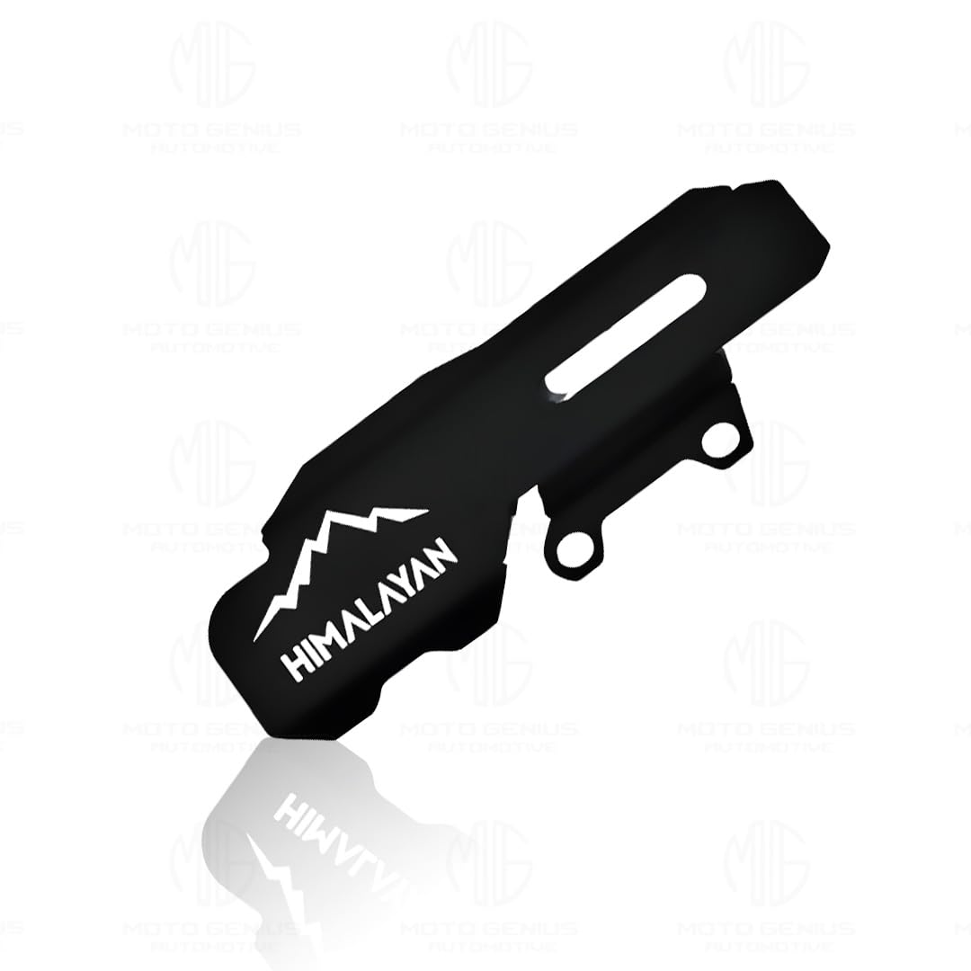 Metal Master Cylinder Guard for RE Himalayan 450 | Heavy-Duty Brake Protection Cover | Impact-Resistant Rear Brake Guard for Motorcycle-Black - Moto Genius