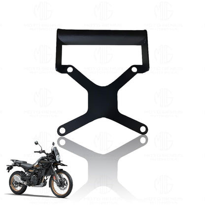 Motorcycle Smartphone GPS Mount for Himalayan 450 | Mobile Phone Holder GPS Frame Mount Himalayan Motorbike (Pack of 1) - Moto Genius