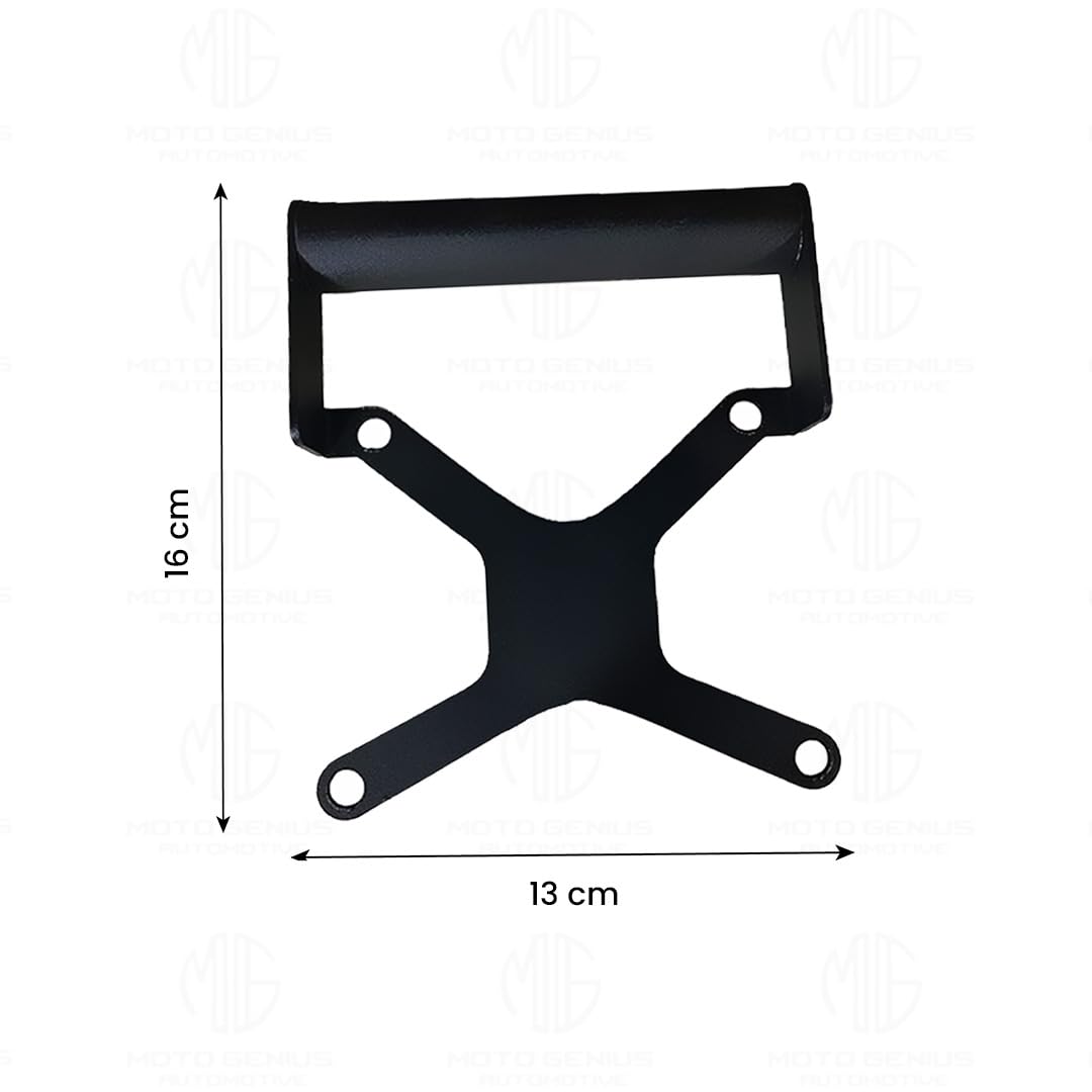 Motorcycle Smartphone GPS Mount for Himalayan 450 | Mobile Phone Holder GPS Frame Mount Himalayan Motorbike (Pack of 1) - Moto Genius